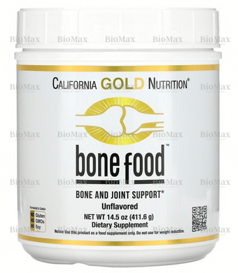 Комплекс для підтримка кісток,, Bone Food, California Gold Nutrition, 411 г