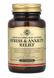 Ашваганда і шафран: зняття стресу і тривоги, Stress & Anxiety Relief, Ashwagandha and Saffron, Solgar, 30 таблеток