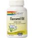 Лляна олія, Flaxseed Oil, Solaray, 1000 мг, 100 капсул