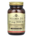Витамин Д-3 холекальциферол, Vitamin D3 Cholecalciferol, Solgar, 5000 МЕ, 120 капсул