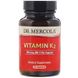 Витамин К2, Vitamin K2, Dr. Mercola, 180 мкг, 30 капсул