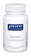 Силімарин (Silymarin), Pure Encapsulations, 120 капсул