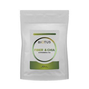 Клетчатка и Чиа, Fiber&Chia, Biotus, 150 г
