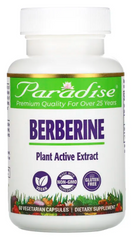 Берберин, Paradise Herbs, 60 капсул
