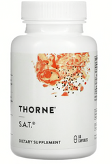 Вітаміни для підтримки печінки, S.A.T., Thorne Research, 60 капсул