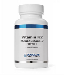 Вітамін К2 (MK-7 Vitamin K2), Menaquinone-7, Douglas Laboratories, 60 капсул