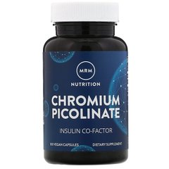 Піколінат хрому, Chromium Picolinate, MRM, 200 мкг, 100 капсул