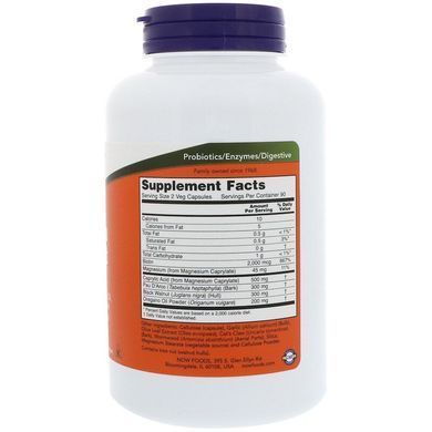 Противокандидное средство, Candida Support, Now Foods, 180 капсул