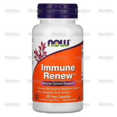 Витамины для иммунитета, Immune Renew, Now Foods, 90 капсул