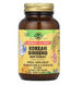 Женьшень корейський, Korean Ginseng root extract, Solgar, 450 мг, 60 вегетаріанських капсул