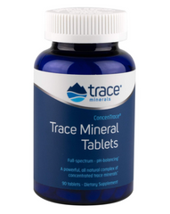 Минералы, ConcenTrace Trace Mineral, Trace Minerals Research, 90 таблеток