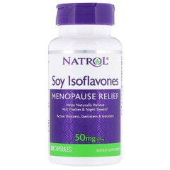 Соєві Ізофлавони, Soy Isoflavones, Natrol, 50 мг, 60 капсул