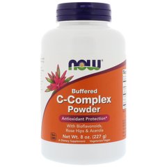 Вітамін C комплекс, порошок, C-Complex Powder, Now Foods, 500 мг, 227 г
