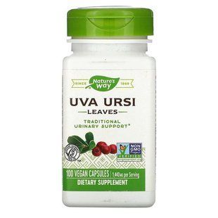Мучниця, Uva Ursi, Nature's Way, листя, 100 кап.