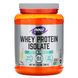Ізолят сироваткового протеїну ваніль, Whey Protein Isolate Sports, Now Foods, 816 г