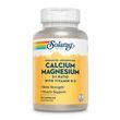 Кальций и магний 2:1 с витамином D2, Enhanced Absorption Calcium Magnesium, Solaray, 1000 мг/500 мг, 90 капсул
