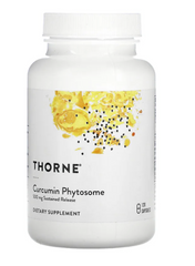 Фитосомы куркумина, Meriva-SF, Thorne Research, 250 мг, 120 капсул