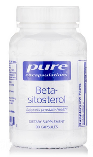 Бета-ситостеролів, Підтримка простати, Beta-Sitosterol, Pure Encapsulations, 60 мг, 90 капсул