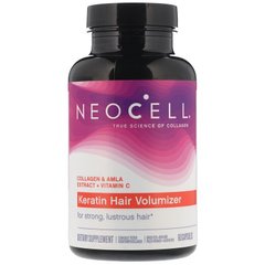 Кератиновий комплекс для волосся, Keratin Hair Volumizer, NeoCell, 60 капсул