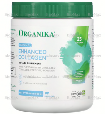 Колаген органічний для кісток, суглобів та зв'язок, Original Enhanced Collagen, 500 г.