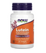 Лютеин, Lutein, Now Foods, 10 мг, 60 капсул