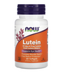 Лютеин, Lutein, Now Foods, 10 мг, 60 капсул