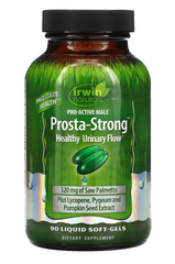 Комплекс для здоров'я простати з трав та вітамінів, Prosta-Strong, Irwin Naturals, 90 гелевих капсул