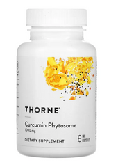 Фітосома куркуміну, Curcumin Phytosome, Thorne Research, 1000 мг, 60 капсул