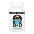 Вітамін B6 (піридоксин), Vitamin B-6, Source Naturals, 100 мг, 100 таблеток
