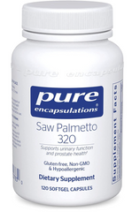 Со Пальметто (Saw Palmetto), Pure Encapsulations, 320 мг, 120 капсул