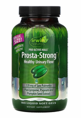 Комплекс для здоров'я простати з трав та вітамінів, Prosta-Strong, Irwin Naturals, 180 гелевих капсул