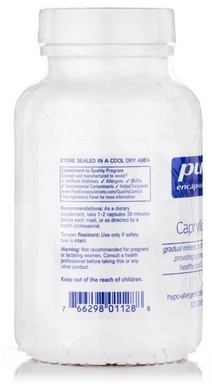 Каприлова кислота, Caprylic Acid, Pure Encapsulations, 800 мг, 120 капсул