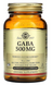 ГАМК, Гамма-аминомасляная кислота, GABA, Solgar, 500 мг, 50 капсул