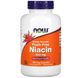 Ніацин, без почервоніння, подвійна сила, Niacin Nutritional Health Supplement, Now Foods, 500 мг, 180 капсул