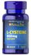 L-цистеїн, L-Cysteine, Puritan's Pride, 500 мг, 50 капсул