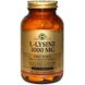 L- Лізін, L-Lysine, Solgar, 1000 мг, 100 таблеток