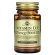 Вітамін D3 (холекальциферол), Vitamin D3, Solgar, 125 мкг (5000 МО), 60 вегетаріанських капсул