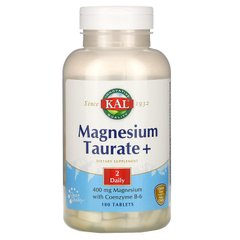 Таурат магния + KAL, Magnesium Taurate+, 400 мг 180 таблеток