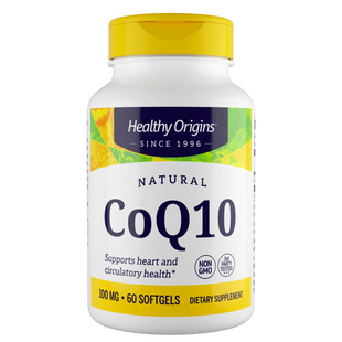Коензим Q10, Healthy Origins, Kaneka Q10 (CoQ10 Gels), 100 мг, 60 капсул