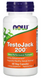 Репродуктивне здоров'я чоловіків, TestoJack 200, Now Foods, 60 капсул