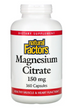 Цитрат магния, Magnesium Citrate, Natural Factors, 150 мг, 360 капсул