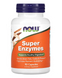 Травні ферменти, Супер Ензими, Super Enzymes, Now Foods, 90 капсул