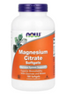 Магній цитрат, Magnesium Citrate, Now Foods, 400 мг, 180 гелевих капсул