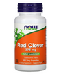 Червона конюшина, Підтримка гормонального балансу та менопаузи, Red Clover, Now Foods, 375 мг 100 капсул