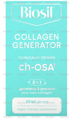 Вдосконалений генератор колагену, ch-OSA, BioSil by Natural Factors, 30 мл