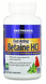 Бетаїн гідрохлорид, Betaine HCI, Enzymedica, 120 капсул