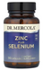 Цинк плюс селен, Zinc Plus Selenium, Dr. Mercola, 15 мг/200 мкг, 90 капсул
