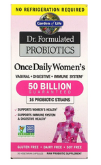 Пробиотики для женщин, Women's Probiotics, Garden of Life, 50 млрд, 30 капсул