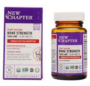 Комплекс для здоров'я кісток, Bone Strength Take Care, New Chapter, 30 тонких таблеток
