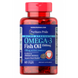 Омега-3 риб'ячий жир, Omega-3 Fish Oil Extra Strength, Puritan's Pride, 1500 мг (450 мг активного омега-3), 60 гелевих капсул